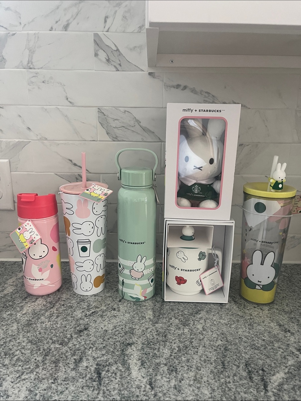 NWT Starbucks x Miffy Bundle